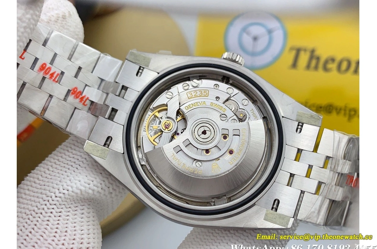 SH3235 SS SS 36mm Rmn Clean 126234 Grey Datejust Jub 0117